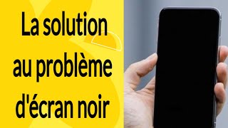 lécran de mon téléphone devient noir quand je lance un appel [upl. by Eixor]