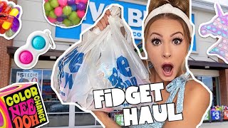 BIGGEST 5 BELOW FIDGET HAUL EVER 🤑😱 I HIT THE JACKPOT [upl. by Oettam]