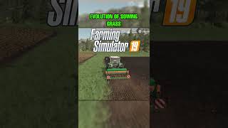 Evolution of Sowing Grass in Farm Sim fs22 gaming [upl. by Prichard]