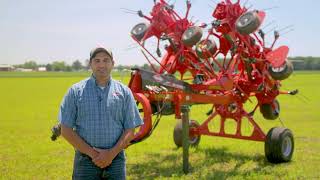 KUHN GF 1003 Series Tedders Product Review [upl. by Giguere]