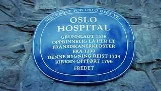 Oslo Hospital Etablert 1538 i det tidligere fransiskanerklosteret etablert ca 1290 [upl. by Ahsiloc]