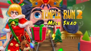 Temple Run 2 Winter Toyland Thanksgiving Week Challenge amp Unlock Milu Shao Character [upl. by Ylyl]