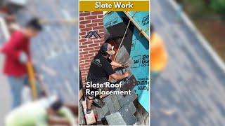 Slate Roof Replacement in Glen Rock NJ  Mattsson Roofing [upl. by Ladonna602]