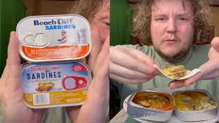 Canned Sardines Review [upl. by Etteuqal]