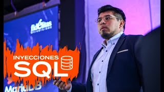 IV Congreso de Ciberseguridad  Inyecciones de SQL [upl. by Eniamerej692]