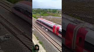 WHOOSH lndonesia Bullet Trainhighspeedrailwayrailways [upl. by Anemaj]