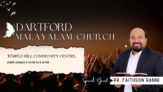 Guest Pr Faithson  Dartford Malayalam Church [upl. by Croft]