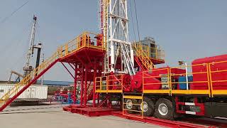 Major Operation Automatic Workover Rig [upl. by Dillie]