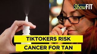 What Are Nasal Tanning Sprays amp Why You Should Avoid Following This TikTok Fad [upl. by Odraboel]