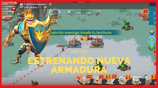 Conviértete en un experto en 🛡️SOLO TRAP🛡️ en Lords Mobile recibiendo ataques en solo y RALLY [upl. by Eelrahs773]