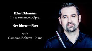 Robert Schumann  3 romances Op94 for flute oboeviolin and piano [upl. by Antoinetta738]