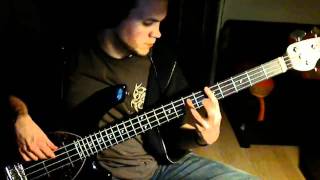 Jefferson Airplane  White Rabbit bass cover [upl. by Esereht]