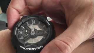 Casio Mens Gshock GA110C1AER unboxing [upl. by Vassili]