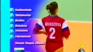 Yevgenya ARTAMONOVA vs Brasil 98 GrandPrix Finals [upl. by Stichter]