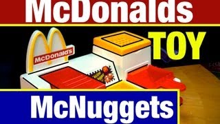 McDonalds Toys McNugget Maker Playset Vintage McDonalds Snack Food Maker Toy Review Mike Mozart [upl. by Ahsieka]