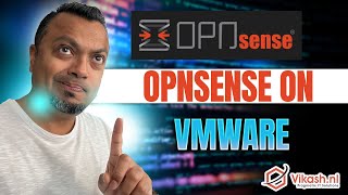 OPNsense Firewall on VMware with basic setup [upl. by Xet]