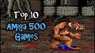 Top 10 Amiga 500 Games [upl. by Hyrup]