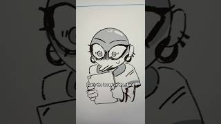 1650 💀 funny comedy school teacher relatable art ibixpaintx animatic sad doodle [upl. by Yssep]