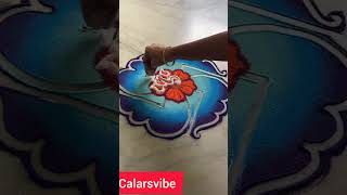 special ganesha rangoli l easy rangoli design l beautiful rangoli design l simple rangoli design [upl. by Halonna56]