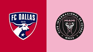 HIGHLIGHTS FC Dallas vs Inter Miami CF  August 6 2023 [upl. by Kirstin677]