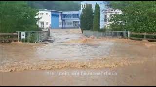 Unwetterchaos im Kreis Birkenfeld [upl. by Atteyek]