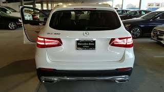 2018 Mercedes Benz GLC 300  Showcasing the lights [upl. by Georges534]