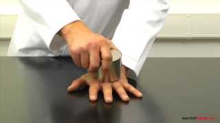 Superstrong neodymium magnets crushing a mans hand [upl. by Akcimat]