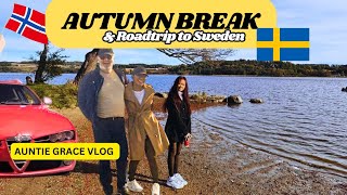 AUTUMN HOLIDAY ROADTRIP TO SWEDEN amp SHOPPING IN NORDBY SHOPPINGSENTER 🇸🇪 shoppingvlog roadtrip [upl. by Lud639]