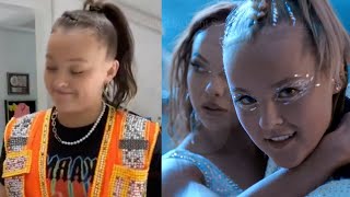 Jojo Siwa Reacts To Karma Being 2024s Most Disliked Video [upl. by Gretna]