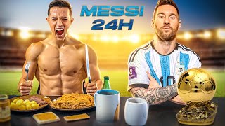 JE MANGE COMME LIONEL MESSI PENDANT 24H [upl. by Ted]