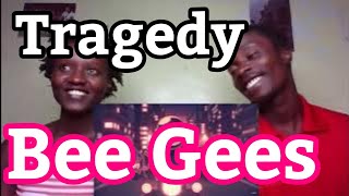 Bee Gees  Tragedy Official Music Video  REACTION VIDEO [upl. by Suivatna]