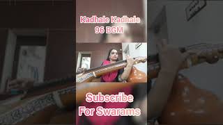 Kadhale Kadhale  96 BGM  Veena Short [upl. by Lorette]