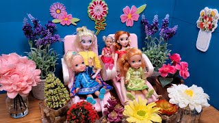 Mothers Day 2023  Elsa amp Anna toddlers celebrate  Barbie dolls [upl. by Koffler731]