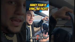 BREAKING Teofimo Lopez says Haney fight RUMORS are not true [upl. by Ylatfen]