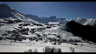 Du coté dAlbiez Montrond  en drone [upl. by Annawat]