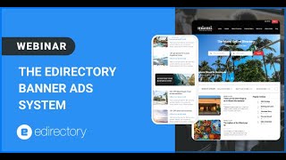 eDirectory Webinar  The eDirectory Banner Ads System [upl. by Reyaht]