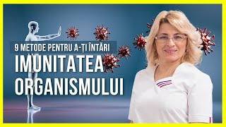 9 Metode pentru ați întări imunitatea organismului  Cu Luminița Catana nutriționist [upl. by Anivlis]