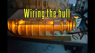 HMS Victory  part 2 Wiring The Hull [upl. by Artiek]