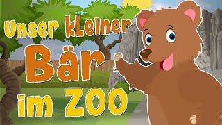 Unser kleiner Bär im Zoo  Text Rolf Krenzer Musik Trad  hier interpretiert v Jürgen Fastje [upl. by Janela210]