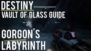 Destiny Vault of Glass Guide  Gorgons Labyrinth Maze Guide [upl. by Sorac]