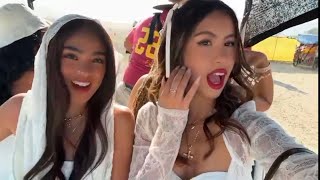 Lorin Gutierrez and Andrea Brillantes Coachella mini Vlog 🥰 Latest update [upl. by Adnara]