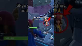 skye got mad fortnite funny [upl. by Felecia569]