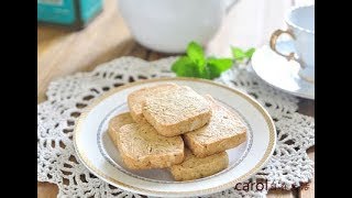 紅茶杏仁餅乾。 black tea almond cookies [upl. by Ressay400]