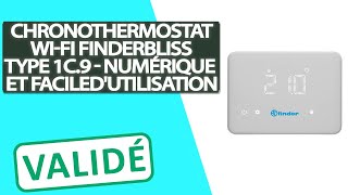 Avis Chronothermostat WiFI numérique Type 1C9 Finder Bliss [upl. by Onida]