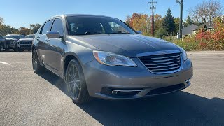 2012 Chrysler 200 Limited Waterford Highland Novi Bloomfield Hills Troy MI [upl. by Ordnael]