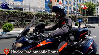 NUCLEO RADIOMOBILE ROMA III SEZIONE MOTOCICLISTI ROMA la cronaca in diretta [upl. by Asilehs]