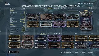 Warframe tenet arca plasmor build [upl. by Anyahs870]