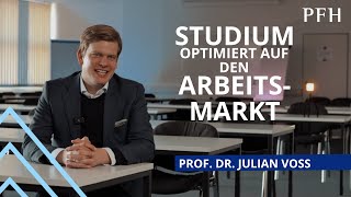 Maßgeschneidertes Studium für den Arbeitsmarkt Prof Dr Julian Voss [upl. by Lindi381]