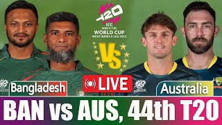 Bangladesh vs Australia Live Score  BAN vs AUS Live  ICC T20 World Cup  Live cricket Match Today [upl. by Egarton]