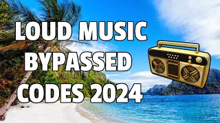 LOUD MUSIC BYPASSED Roblox Ids WORKING 2024 [upl. by Firestone]